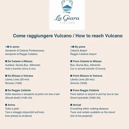 La Giara 3* Vulcano (Isola)
